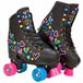 RAVEN Trista Zwarte Verstelbare Skates Maat 31-34