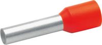 Klauke 17412 Adereindhulzen 4 mm² Deels geïsoleerd Oranje 100 stuk(s)