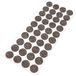 Adsamm WFP-30-SA-BR-18-40-1 40 x wollen viltglijders, bruin, Ø 18 mm
