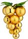 Krist+ Artesania Cerd Kerstballen Druiven Klein Gouden Plastic 15 x 15 x 20 cm