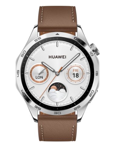 Huawei Watch 4 - 46mm - Stainless Steel - AMOLED - GPS - Smartwatch