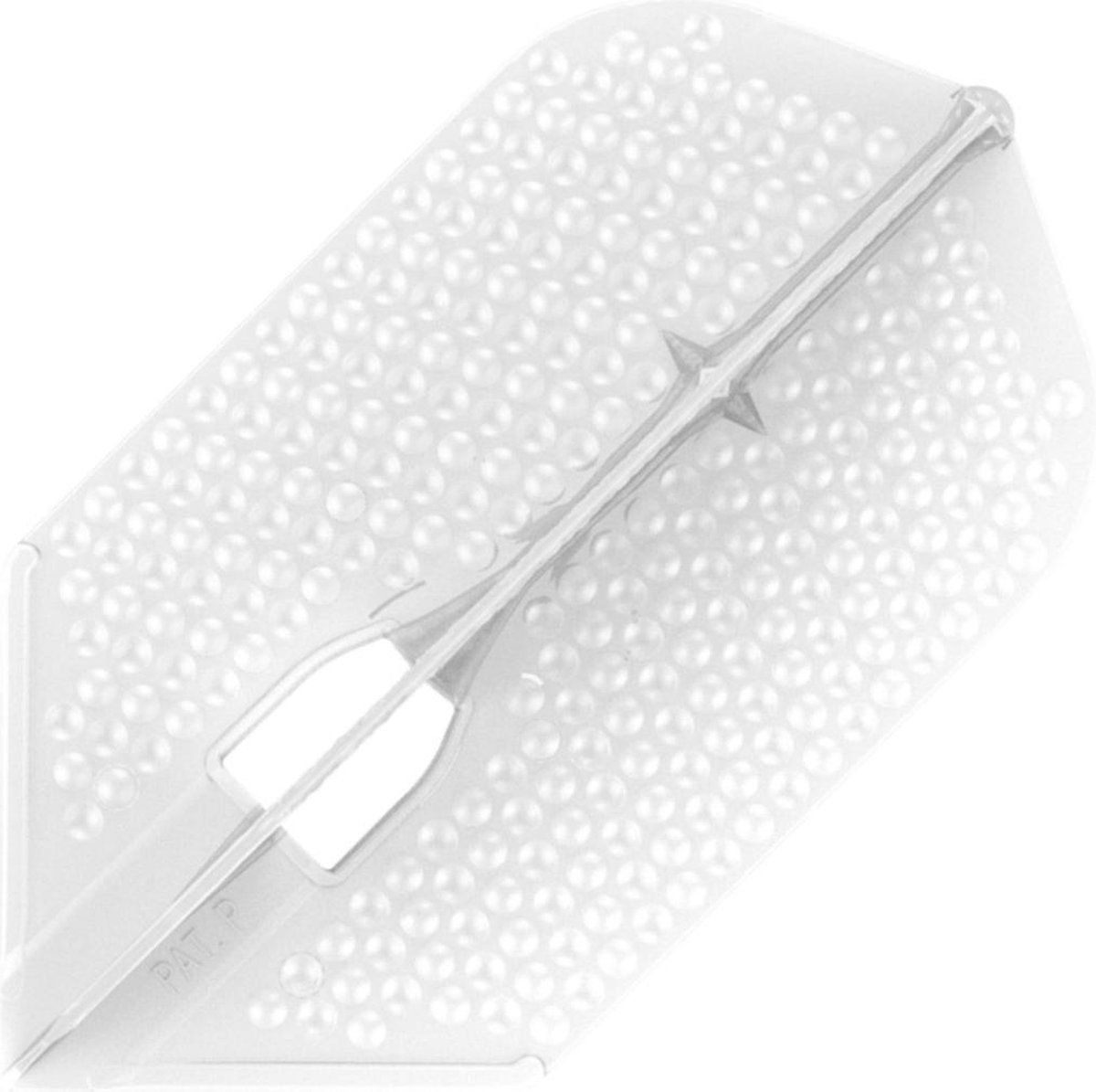 L-style Champagne Dart Flights Dimple Slim Pearl Wit - Wit - Kunststof - 2021