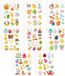 Dailygoods Paasstickers 32 Vellen PVC Kleurrijk
