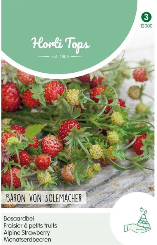 Hortitops Zaden - Aardbeien Baron Van Solemacher (Rygen)