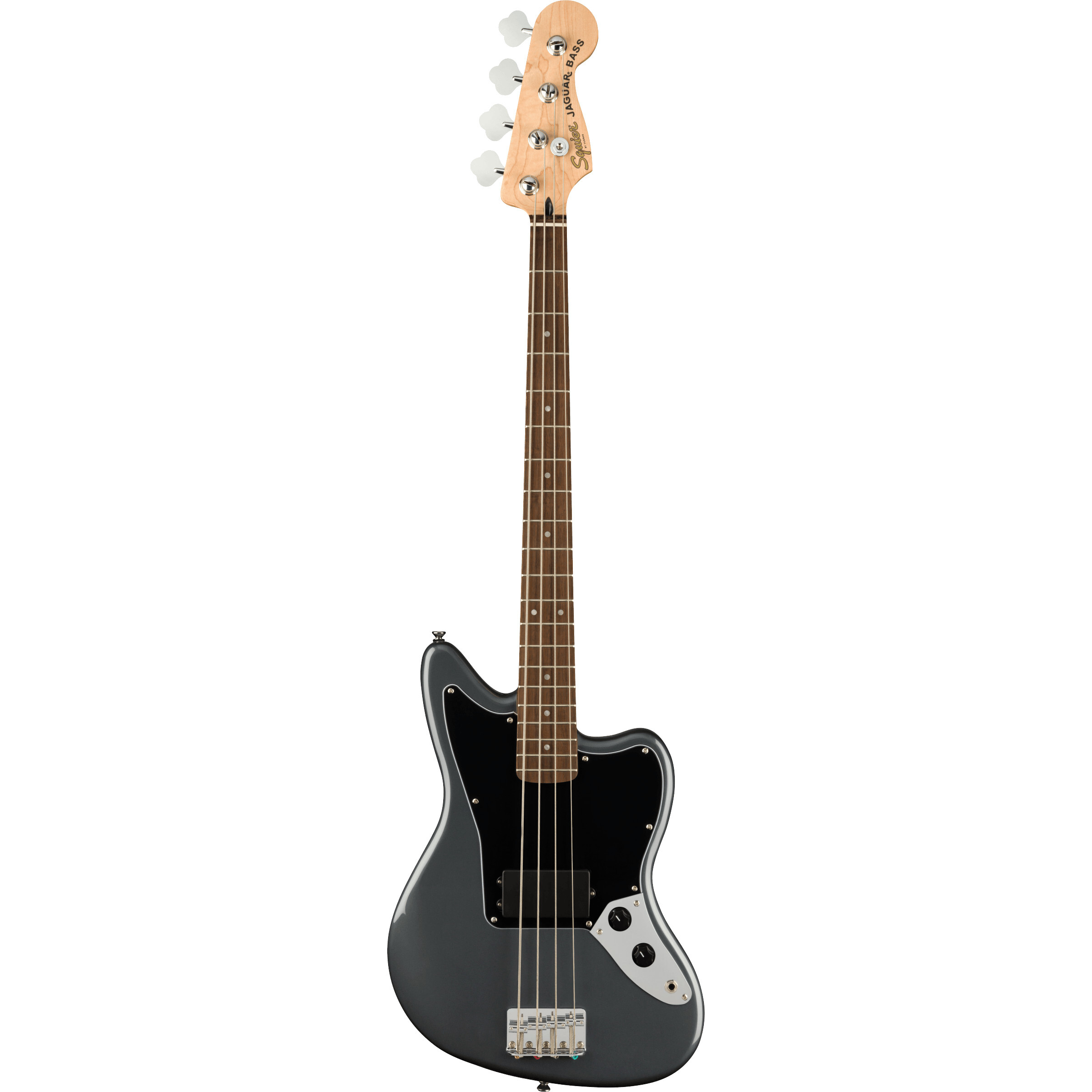 Squier Affinity Series Jaguar Bass H Charcoal Frost Metallic