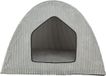 Trixie Jonna Vital Hondenmand & Tent - Ribstof - Lichtgrijs - 75x55x55 cm