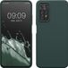 kwmobile telefoonhoesje geschikt voor Xiaomi Redmi Note 11 Pro / Note 11 Pro (5G) / Note 12 Pro (4G) - Hoesje met siliconen coating - Smartphone case in blauwgroen