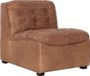MUST Living fauteuil Liberty - Buffalo leder cognac - 75x67x85 cm