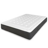 amuéblate online Visco-elastisch matras, 90 x 190 cm, Flow Comfort+, meerlaags, hoogte 24 cm, middelhoge sterkte, mijtdicht, antibacterieel en hypoallergeen. Gemaakt in Spanje