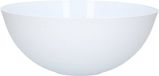 Plasticforte Serveerschaal / saladeschaal - D25 cm/H10 cm - kunststof - mat wit - 2,5 liter