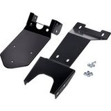 Rieju Porte-plaque MRT avec protection anti-boue Alu Noir