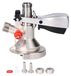Icecat Connecteur de fût de bière, filetage mâle G5/8 - Laiton/acier inoxydable 304 - Connecteur de robinet de fût - Accessoire de brassage - Poids 936g - Pour usage domestique, bars et restaurants