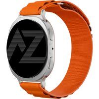 Accezz Nylon Alpine bandje voor de Samsung Galaxy Watch 9 / 8 / Classic - Oranje
