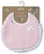 Verpakking Interbaby 2 stuks ronde slabbetjes in blauw en grijs