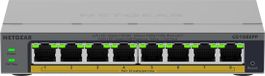 NETGEAR GS108EPP - Netwerk Switch - Unmanaged - 1 Gbps - 8 poorten - PoE+