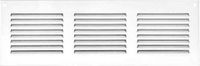 Europlast Metalen rechthoekige sleuf rooster 300x100 wit - MR3010