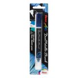 Pentel XGFH-DCX Dual Metallic Brush - Penseelstift, veranderende glitterinkt, blauw/metallic groen, 1 stuk op blisterkaart
