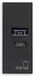 Vimar 30292.AC15G Line USB-voeding, 15 W, 3 A, 5 V, voor elektronische apparaten, USB A en USB-C-uitgangen