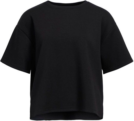 Object Objandrea Re 2/4 T-shirt Tops & T-shirts Dames - Shirt - Zwart - Maat M