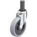 Blickle LKRA-VPA 126K-11-EV13 Zwenkwiel Wieldiameter: 125 mm Draagvermogen (max.): 120 kg 1 stuk(s)