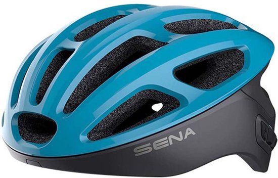Sena R1 Smart Cycling Helm - Ice Blue - Maat L - Unisex