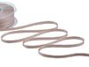 Furlanis - Dubbel satijnen lint Lamé, Italiaanse stof - Donker poeder, 6 mm x 50 m
