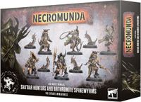 Games Workshop Necromunda Ash Wastes Nomads Sha’dar Hunters & Anthromite Spinewyrms