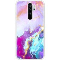 Redmi Bedrukt siliconen hoesje compatibel met Redmi Note 8 Pro Colorful