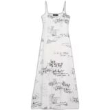 DESIGUAL robe longue femme blanc