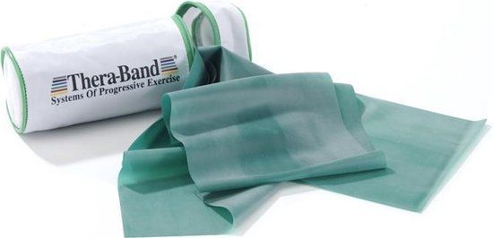 Thera-Band Weerstandsband - 2,5 m - Groen - Zwaar