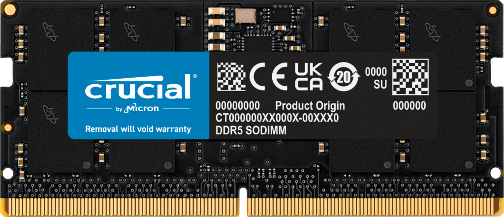 Crucial SORAM  D5 5600 24GB CL46 - 24 GB