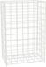 Relaxdays Prullenbak kantoor - 25 liter - metaal - wit
