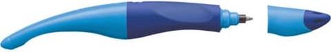 STABILO EASYoriginal Stylo à bille pour gaucher - Bleu foncé/Bleu clair