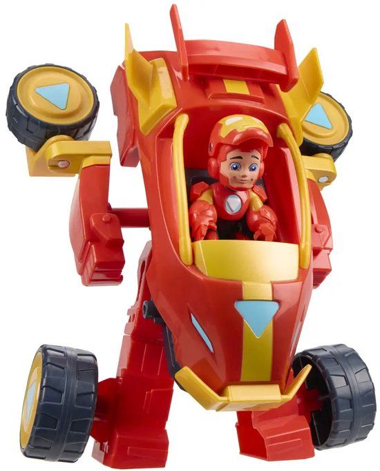 Hasbro Iron Man & Friends 2in1 Mech speelgoedfiguren Marvel