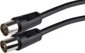 Maplin MAVTV004-020 coax-kabel 2 m F-type Zwart