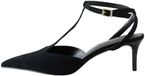 Next - Dames - Forever Comfort® pumps met T-staaf en puntige neus - Zwart