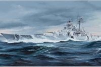 Trumpeter Modelbouwpakket Schepen - 05358 German Bismarck Battleship Plastic - 1:350 - Modelbouw