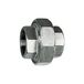 Riegler Oplosbare dubbele schroefdraadstapel, plat dichtend, G 1 1/2 i., SW1 76, SW2 56, werkdruk max. 10 bar, roestvrij staal 1.4408