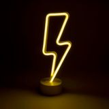 Mopec NM2 Neonbord, flits, 30 cm, geel, normaal