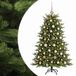 vidaXL Kunstkerstboom met 300 Warmwitte LED's en Kerstballen - 180 cm