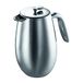 Bodum Columbia, Cafetière, Dubbelwandig, Roestvrij Staal, Vaatwasmachinebestendig, 1,0 Liter, Glanzend