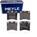 Meyle 025 216 3517 Remblokkenset, schijfrem