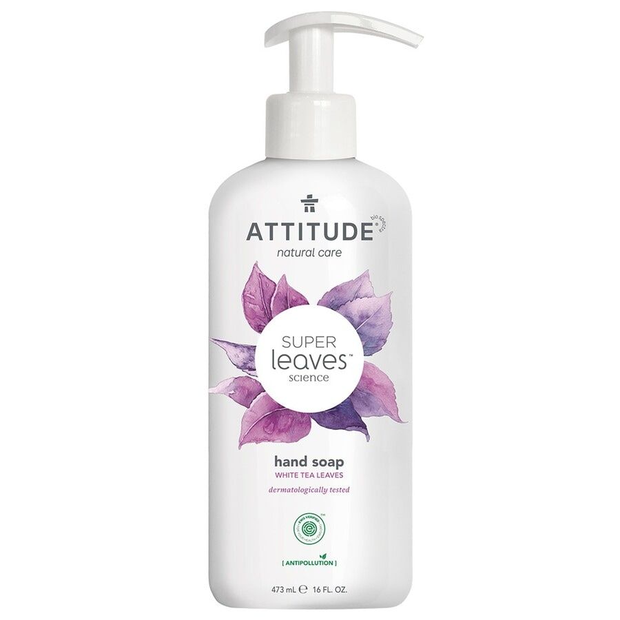 Attitude Super Leaves Science Hand Soap - White Tea Leaves - 473 ml