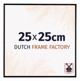 Dutch Frame Factory Fotolijst 25x25 cm Zwart Mat - Kunststof