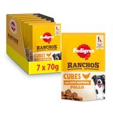 Pedigree Ranchos Kip Snack voor honden, smaak, kip, 7 x 70 g