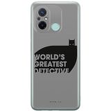 ERT GROUP mobiel telefoonhoesje voor Xiaomi REDMI 12C/ REDMI 11A origineel en officieel erkend DC patroon Batman 051