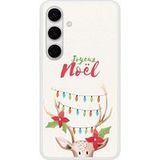 Samsung Galaxy S24 Plus Beschermende Siliconen Case Lichtgevend Rendier