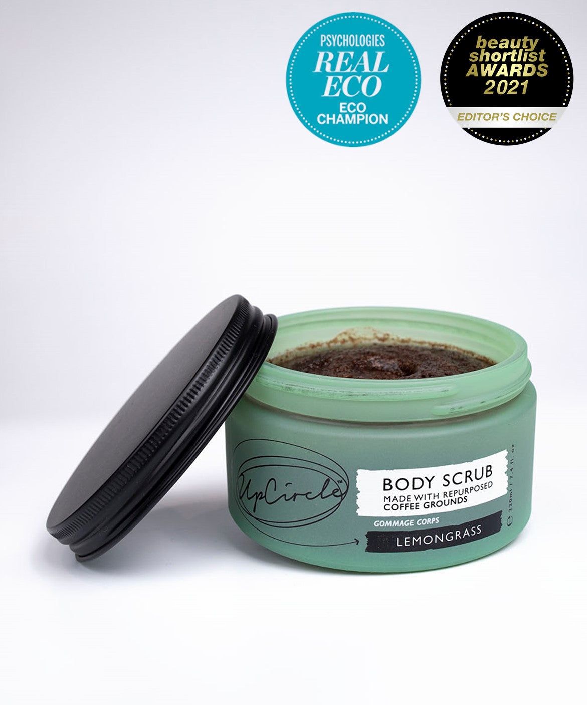 Upcircle Beauty Coffee & Lemongrass Body Scrub 220ml