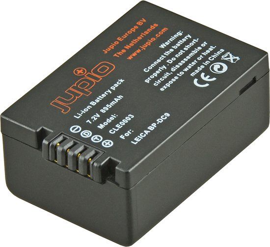 Jupio Leica BP-DC9 895 mAh - Camera Battery
