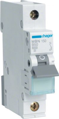 Hager MBN150 - 50 m - 50 A - 1P